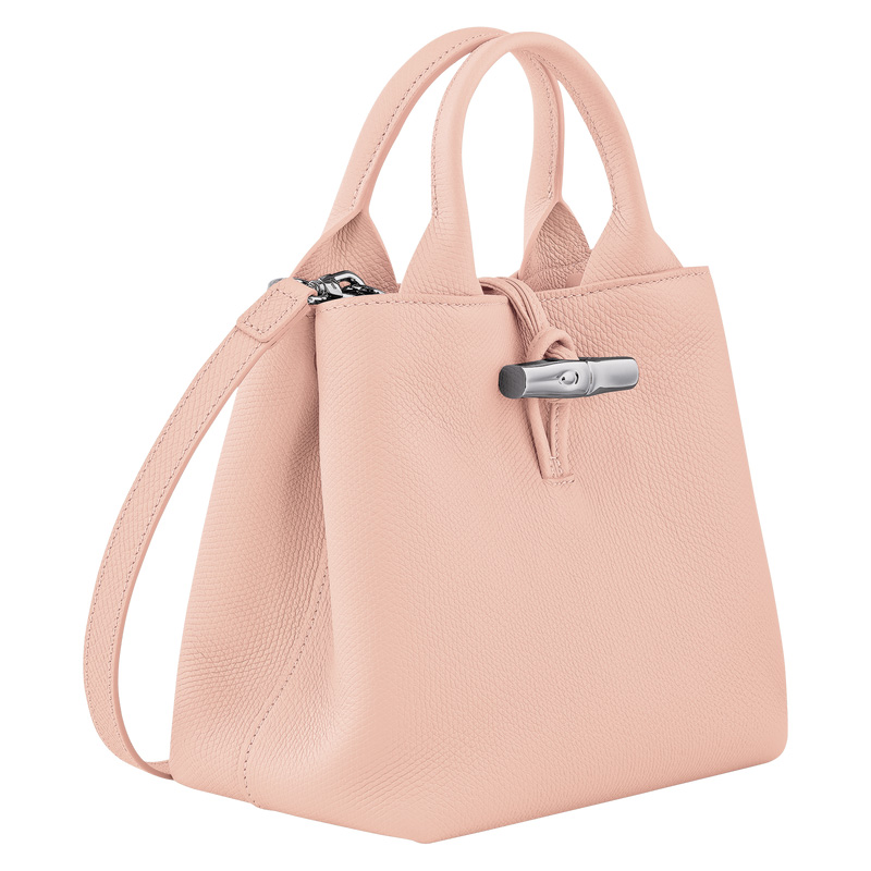 Bolsa de Mão Longchamp Le Roseau S Handbag Feminino Ballerina | LC-UHZP7094