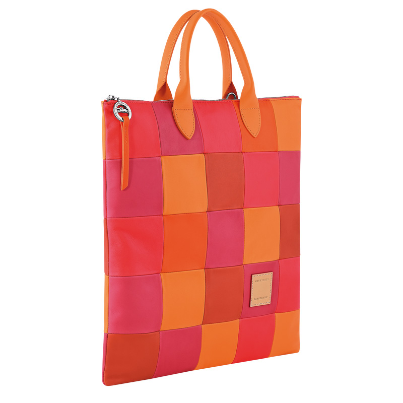 Bolsa de Mão Longchamp Re-Play L Handbag Feminino Carrot | LC-HRSQ8525