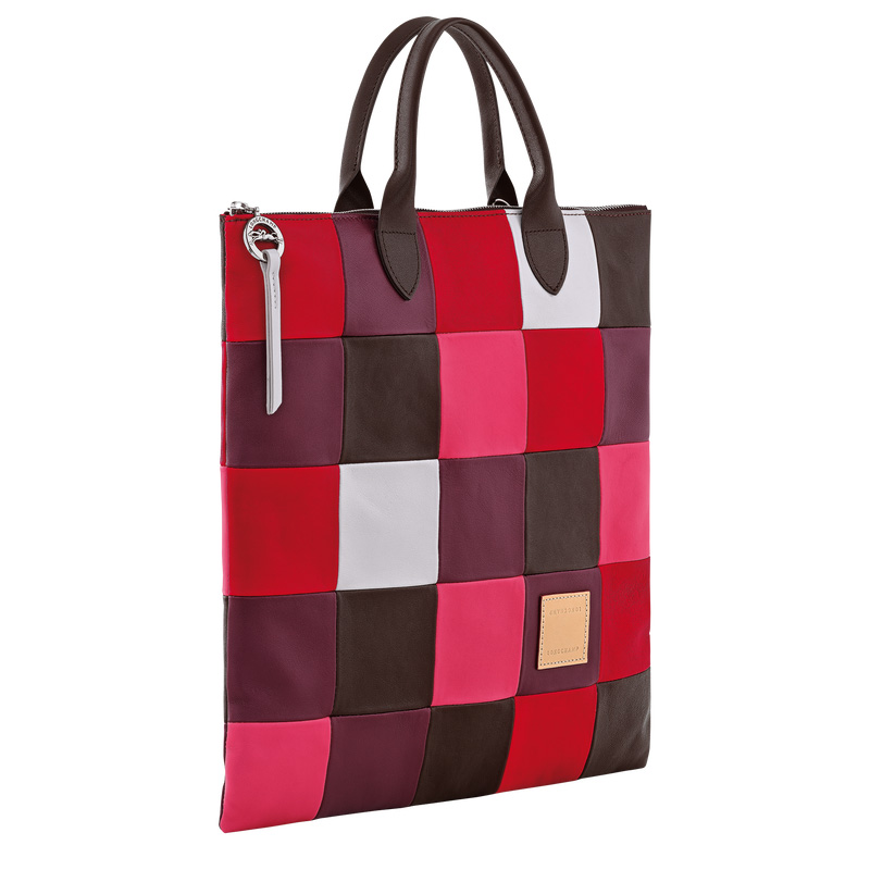 Bolsa de Mão Longchamp Re-Play L Handbag Feminino Eggplant | LC-NTMH2131