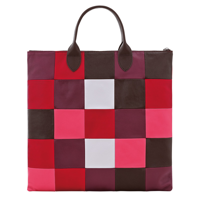 Bolsa de Mão Longchamp Re-Play L Handbag Feminino Eggplant | LC-NTMH2131