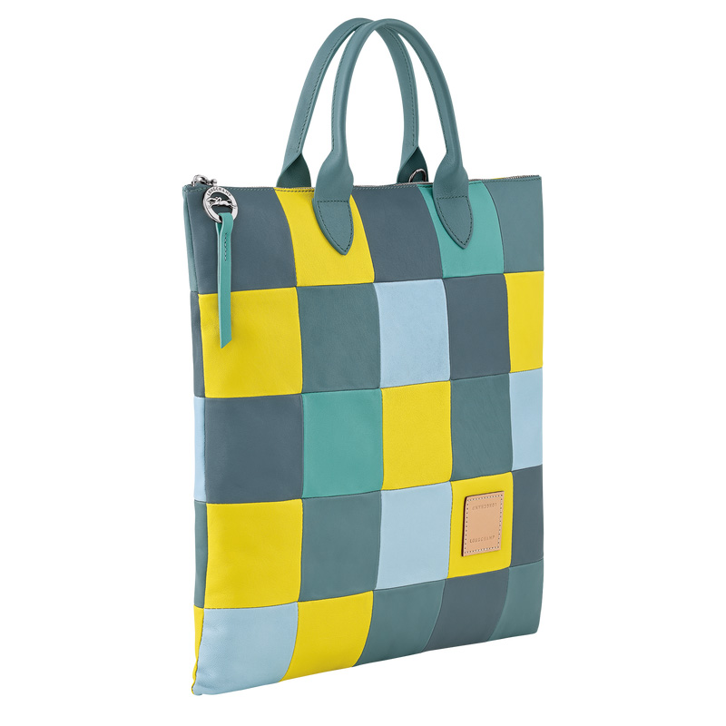 Bolsa de Mão Longchamp Re-Play L Handbag Feminino Eucalyptus | LC-HXIO4619
