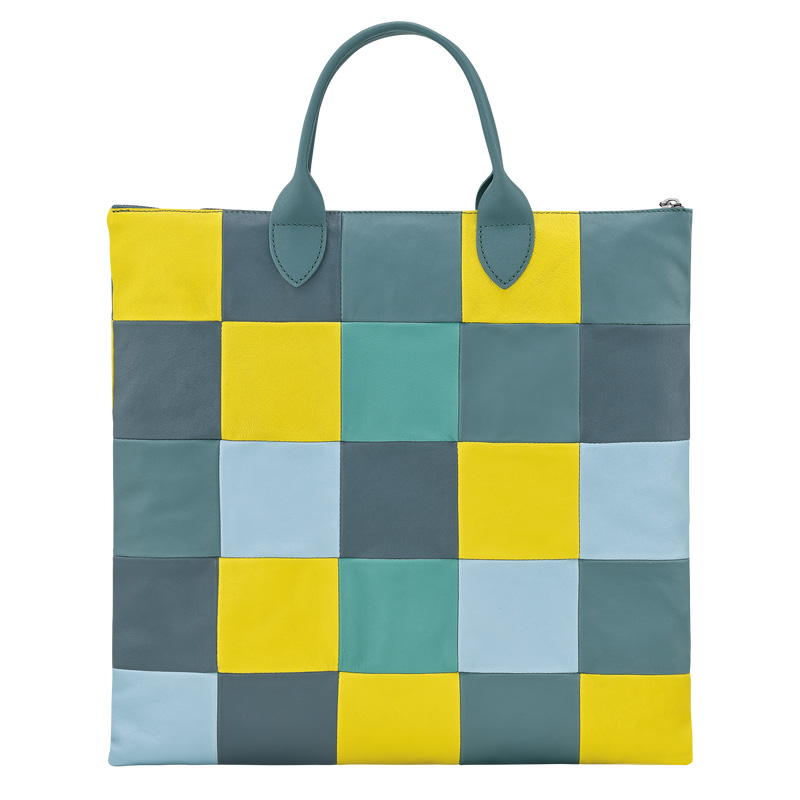 Bolsa de Mão Longchamp Re-Play L Handbag Feminino Eucalyptus | LC-HXIO4619