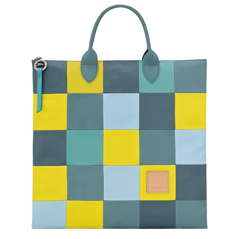 Bolsa de Mão Longchamp Re-Play L Handbag Feminino Eucalyptus | LC-HXIO4619