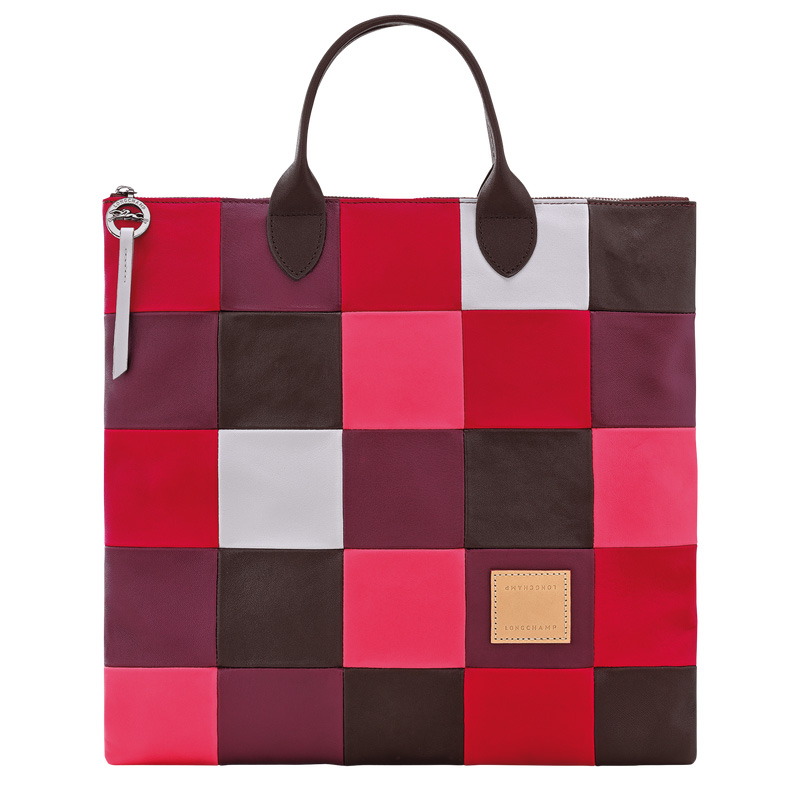 Bolsa de Mão Longchamp Re-Play L Handbag Masculino Eggplant | LC-NAYP7523