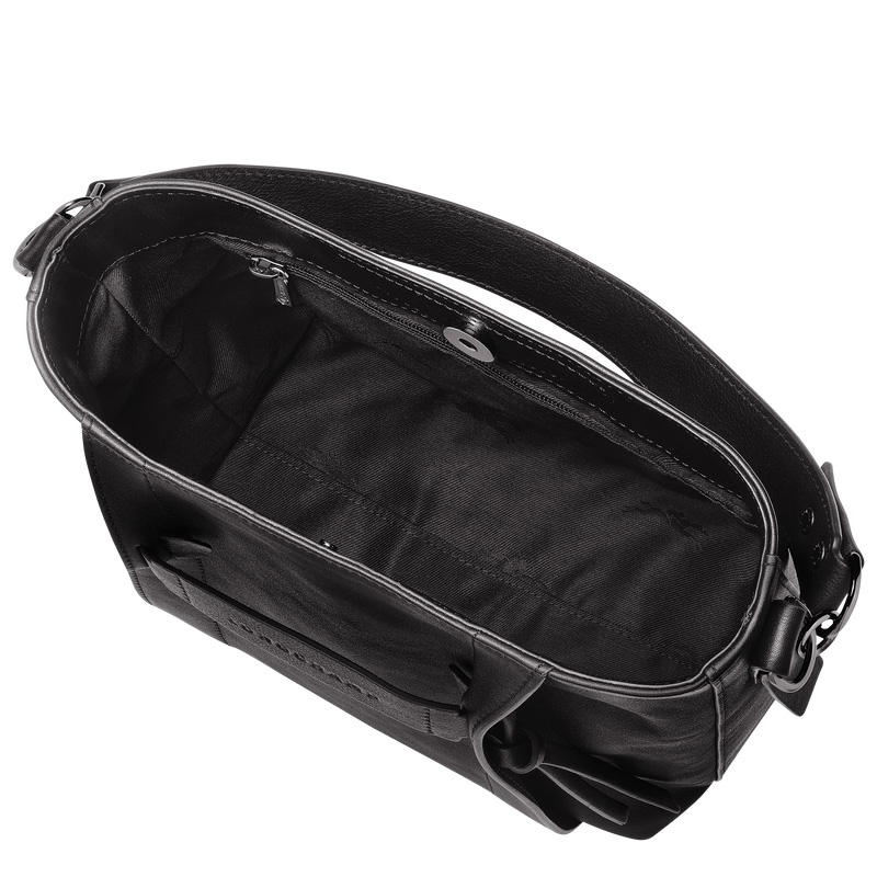Bolsas Crossbody Longchamp 3D S Crossbody bag Feminino Pretas | LC-SUKI8394