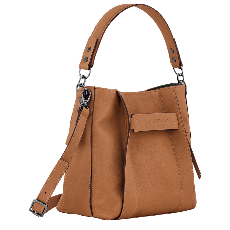 Bolsas Crossbody Longchamp 3D S Crossbody bag Feminino Natural | LC-ODNO3852