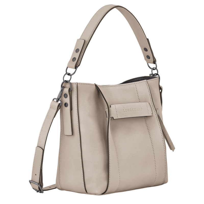 Bolsas Crossbody Longchamp 3D S Crossbody bag Feminino Clay | LC-AKEP1216