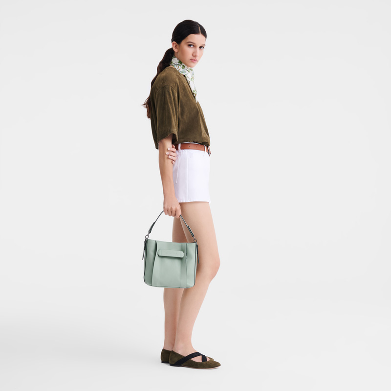 Bolsas Crossbody Longchamp 3D S Crossbody bag Feminino Vervain | LC-LFEW8039