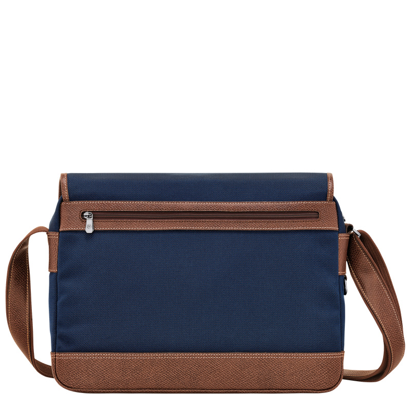 Bolsas Crossbody Longchamp Boxford L Crossbody bag Masculino Azuis | LC-EXUK0182