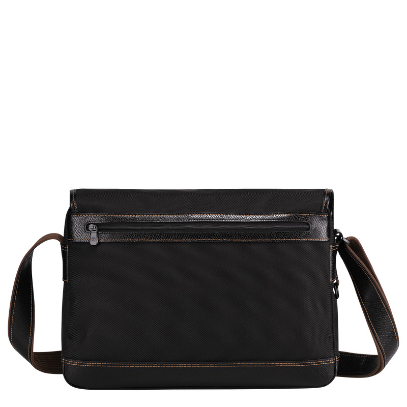 Bolsas Crossbody Longchamp Boxford L Crossbody bag Masculino Pretas | LC-LVAC2002