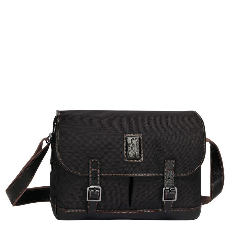 Bolsas Crossbody Longchamp Boxford L Crossbody bag Masculino Pretas | LC-LVAC2002
