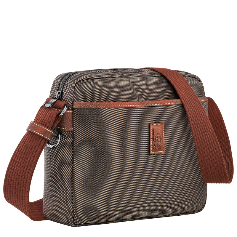 Bolsas Crossbody Longchamp Boxford M Camera bag Masculino Marrom | LC-WATK5277