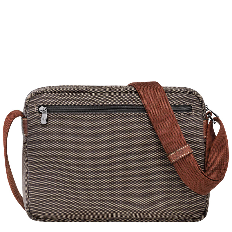 Bolsas Crossbody Longchamp Boxford M Camera bag Masculino Marrom | LC-WATK5277