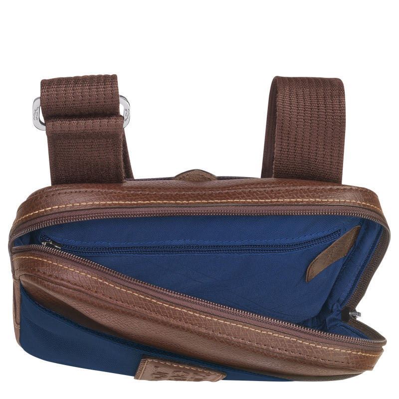 Bolsas Crossbody Longchamp Boxford XS Crossbody bag Masculino Azuis | LC-LWIN0269