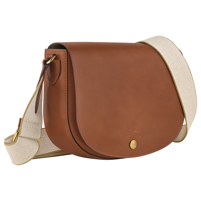 Bolsas Crossbody Longchamp Épure M Crossbody bag Feminino Cognac | LC-QZBF9551