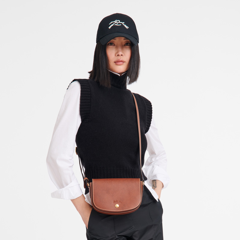 Bolsas Crossbody Longchamp Épure S Crossbody bag Feminino Marrom | LC-FTMN5883