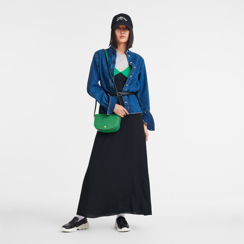 Bolsas Crossbody Longchamp Épure S Crossbody bag Feminino Verdes | LC-WPBJ5808