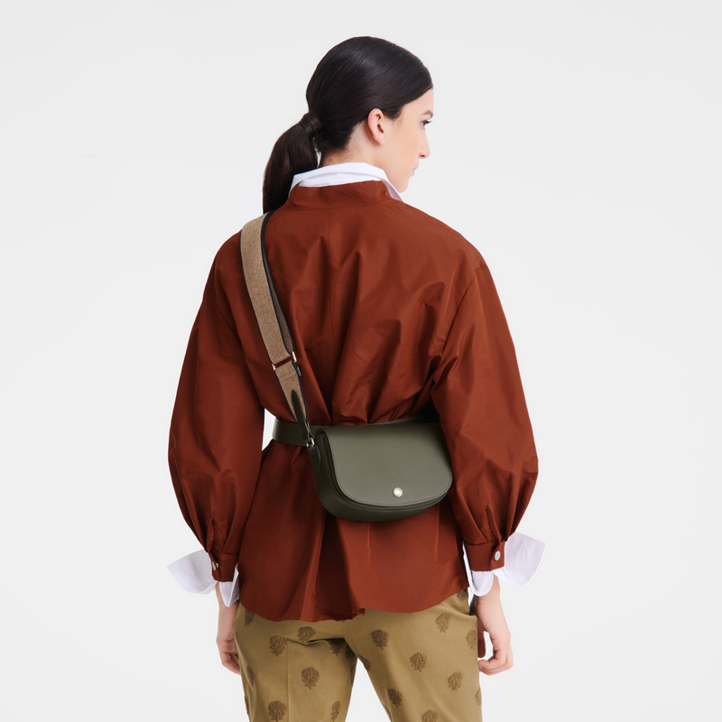 Bolsas Crossbody Longchamp Épure S Crossbody bag Feminino Caqui | LC-WSQI6044