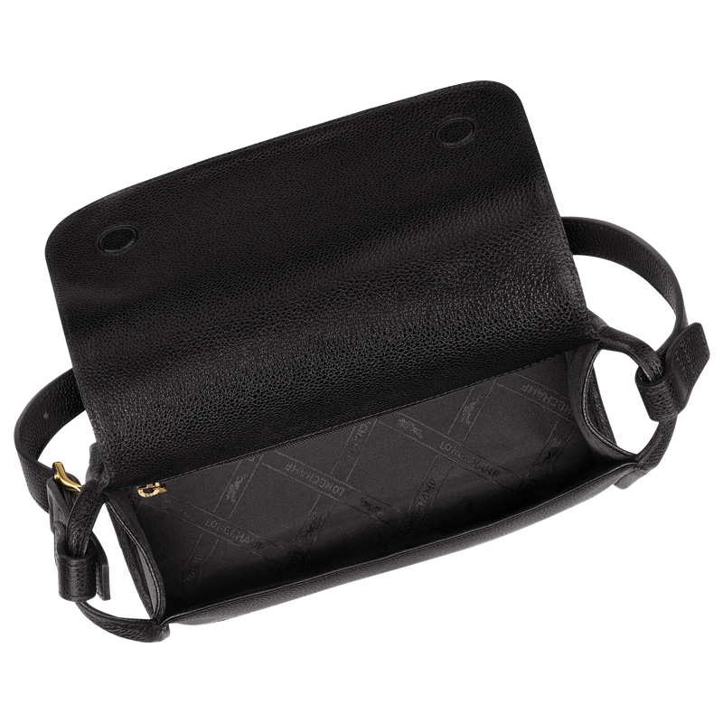 Bolsas Crossbody Longchamp Le Foulonné M Crossbody bag Feminino Pretas | LC-YTBO0316