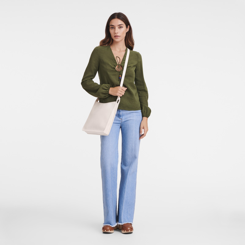 Bolsas Crossbody Longchamp Le Foulonné M Crossbody bag Feminino Paper | LC-KJJA8777