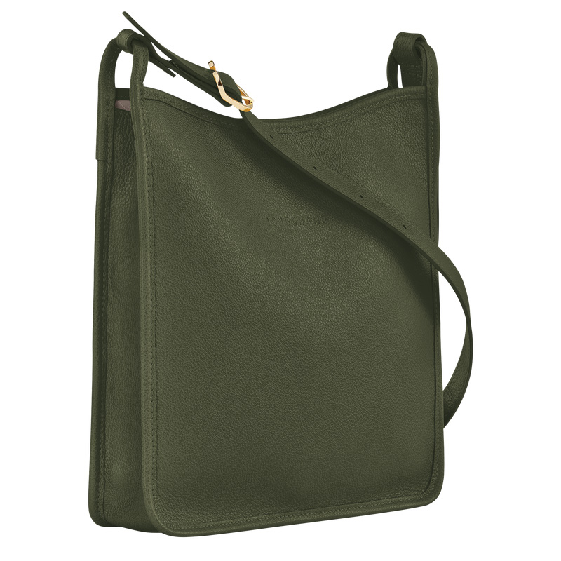 Bolsas Crossbody Longchamp Le Foulonné M Crossbody bag Feminino Caqui | LC-VJNP1176