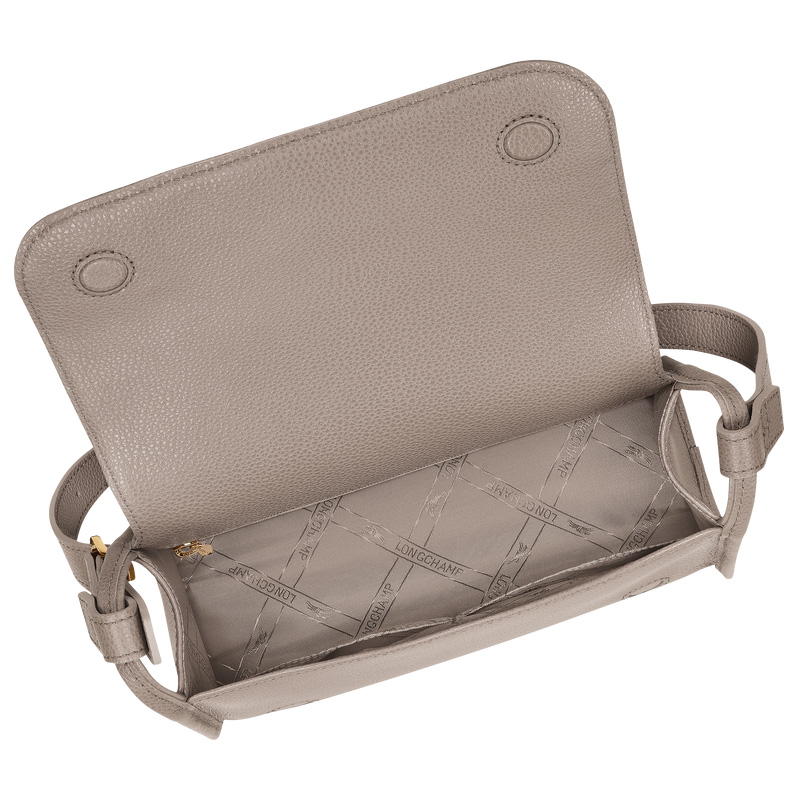 Bolsas Crossbody Longchamp Le Foulonné M Crossbody bag Feminino Turtledove | LC-QGBC2738