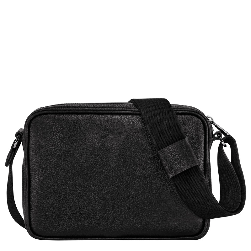 Bolsas Crossbody Longchamp Le Foulonné S Camera bag Masculino Pretas | LC-QCGV7290