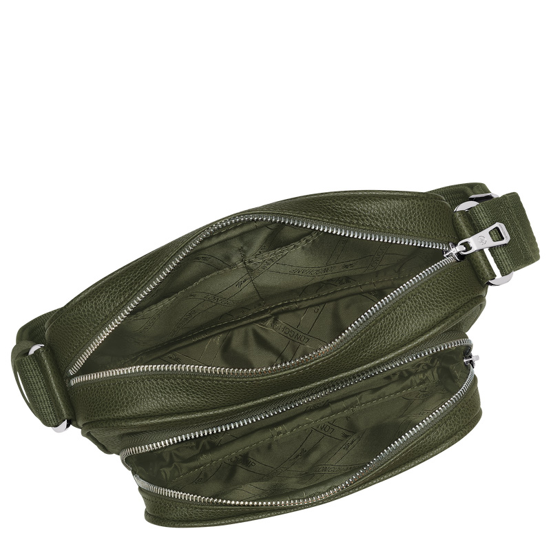 Bolsas Crossbody Longchamp Le Foulonné S Camera bag Masculino Caqui | LC-SSUY7152