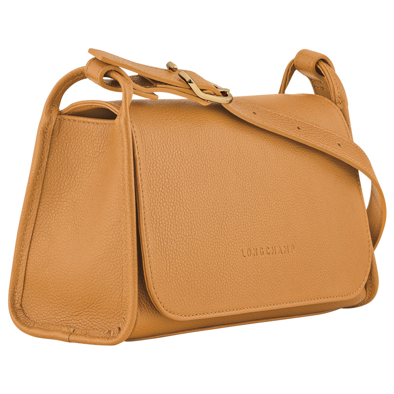 Bolsas Crossbody Longchamp Le Foulonné M Crossbody bag Feminino Walnut | LC-SBCZ4714