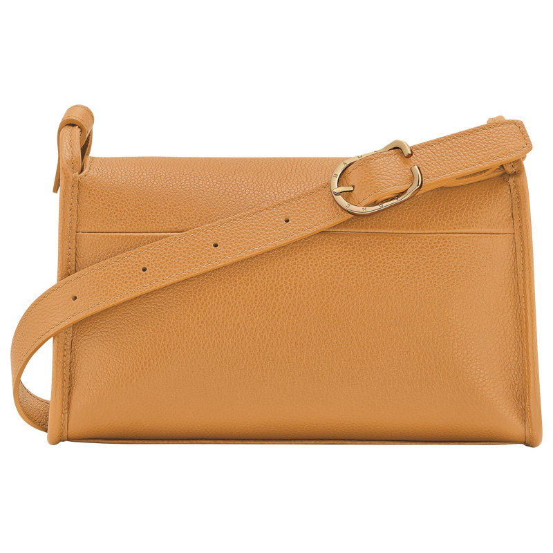 Bolsas Crossbody Longchamp Le Foulonné M Crossbody bag Feminino Walnut | LC-SBCZ4714