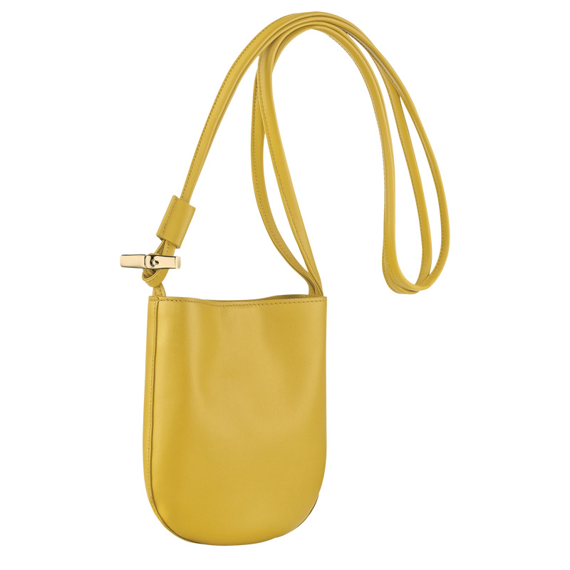 Bolsas Crossbody Longchamp Le Roseau S Crossbody bag Feminino Ginger | LC-VDZR5288