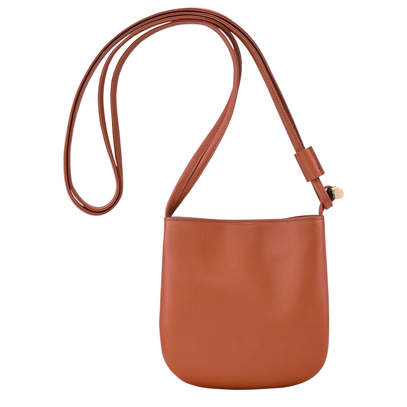Bolsas Crossbody Longchamp Le Roseau S Crossbody bag Feminino Bark | LC-ABKI3119