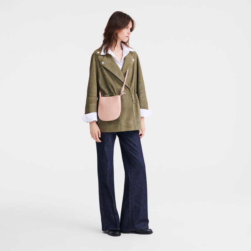 Bolsas Crossbody Longchamp Le Roseau S Crossbody bag Feminino Ballerina | LC-SYYG4306