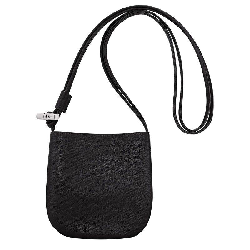 Bolsas Crossbody Longchamp Le Roseau S Crossbody bag Feminino Pretas | LC-EBYR8019