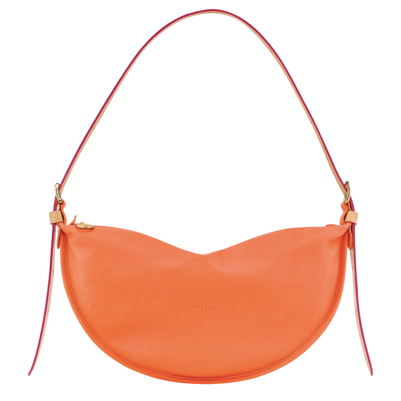 Bolsas Crossbody Longchamp Smoothie M Crossbody bag Feminino Laranja | LC-XKWA6708