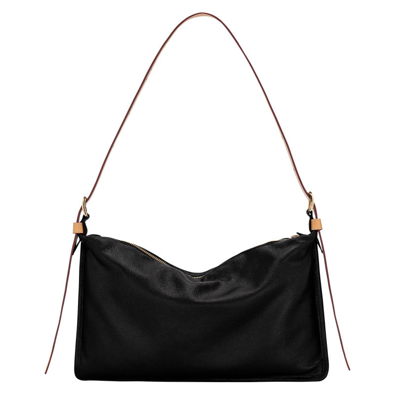 Bolsas Crossbody Longchamp Smoothie M Crossbody bag Feminino Pretas | LC-HFLL8807