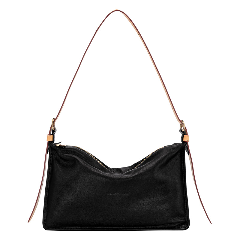 Bolsas Crossbody Longchamp Smoothie M Crossbody bag Feminino Pretas | LC-HFLL8807