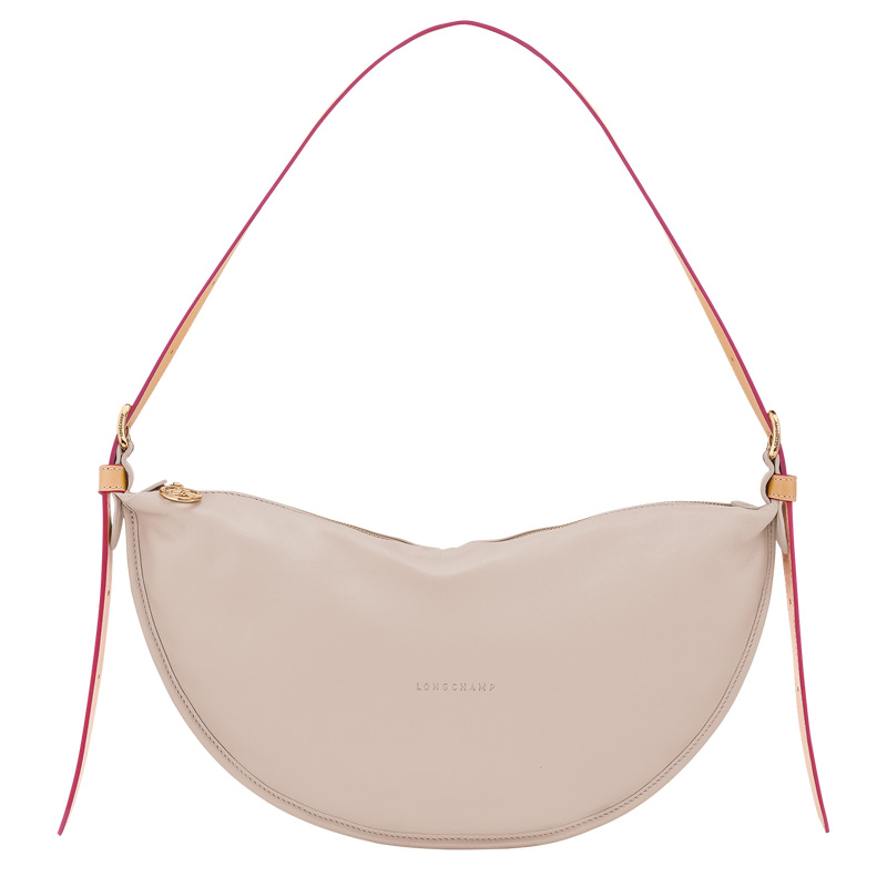 Bolsas Crossbody Longchamp Smoothie M Crossbody bag Feminino Clay | LC-SVOU5984
