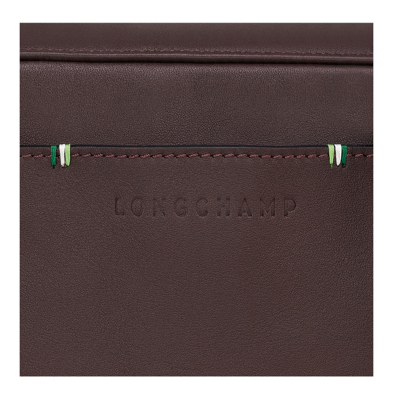 Bolsas Crossbody Longchamp sur Seine Camera bag Masculino Mocha | LC-PKVH2815