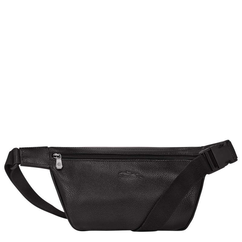 Bolsas De Cintura Longchamp Le Foulonné M Belt bag Masculino Pretas | LC-SFQV0091