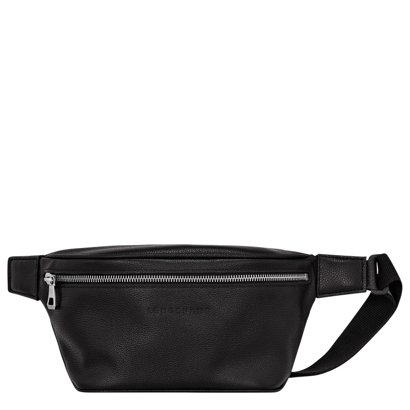 Bolsas De Cintura Longchamp Le Foulonné M Belt bag Masculino Pretas | LC-SFQV0091