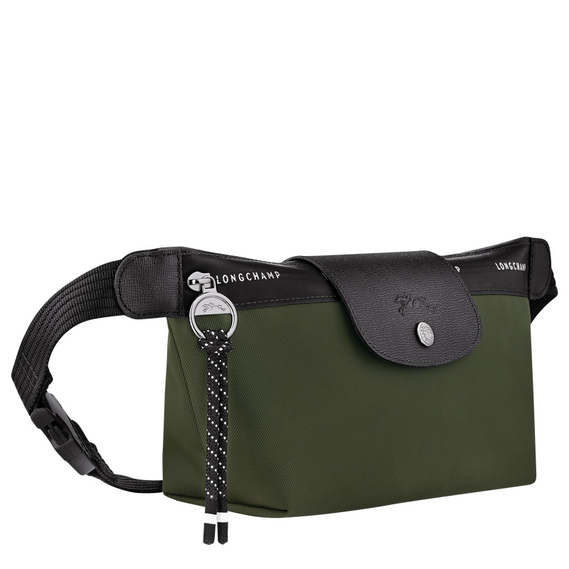 Bolsas De Cintura Longchamp Le Pliage Energy M Belt bag Masculino Caqui | LC-DEWP7790