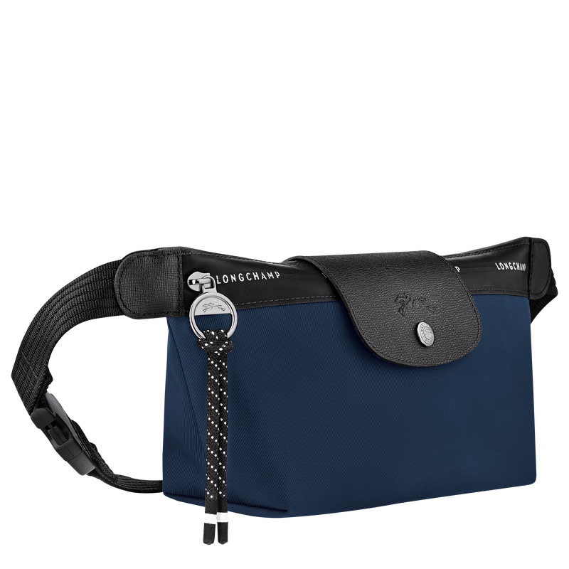 Bolsas De Cintura Longchamp Le Pliage Energy M Belt bag Masculino Azul Marinho | LC-MKHJ0018