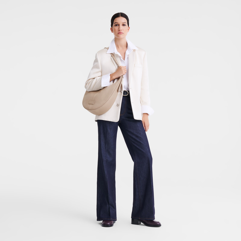 Bolsas De Ombro Longchamp Essential L Crossbody bag Feminino Clay | LC-AKSL9943