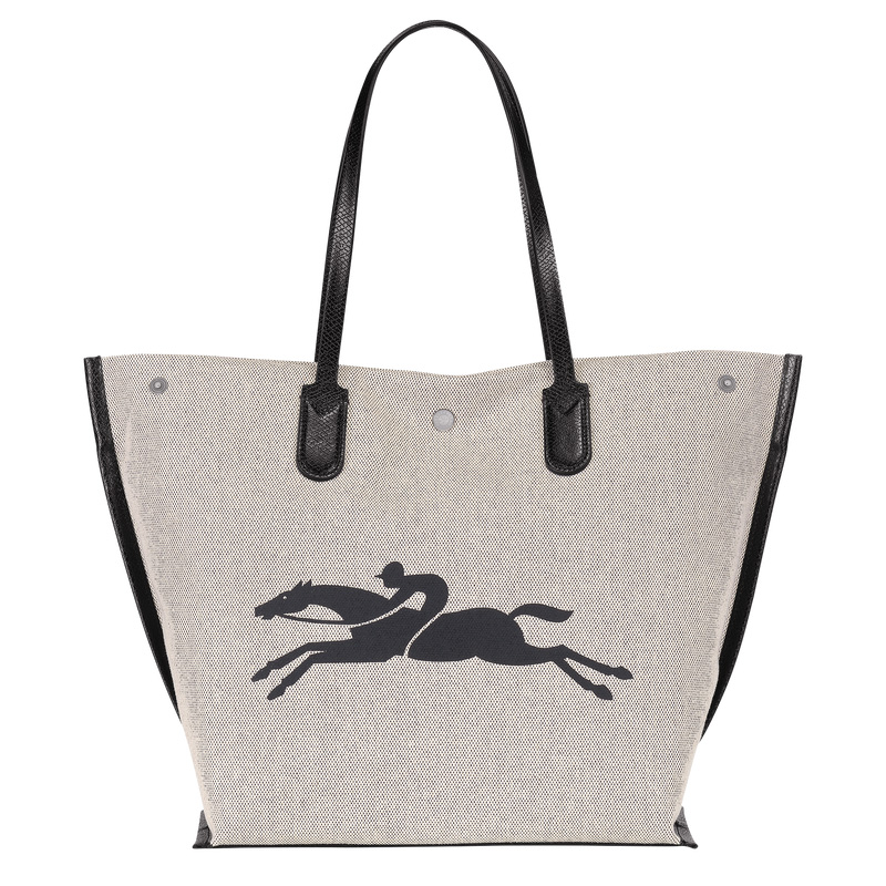 Bolsas De Ombro Longchamp Essential L Tote bag Feminino Ecru | LC-AKSR3883