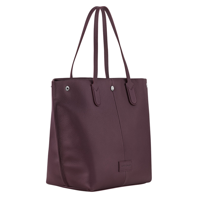 Bolsas De Ombro Longchamp Essential L Tote bag Feminino Eggplant | LC-QSVN4637