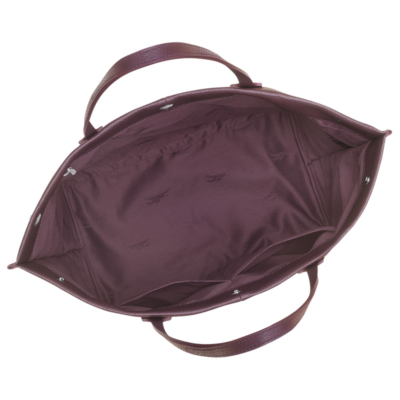 Bolsas De Ombro Longchamp Essential L Tote bag Feminino Eggplant | LC-QSVN4637