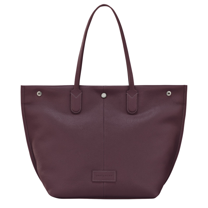 Bolsas De Ombro Longchamp Essential L Tote bag Feminino Eggplant | LC-QSVN4637