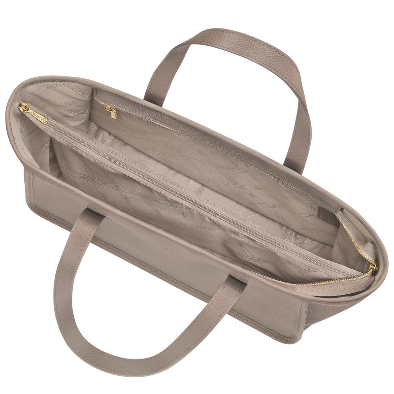 Bolsas De Ombro Longchamp Le Foulonné L Tote bag Feminino Turtledove | LC-JLPD6817