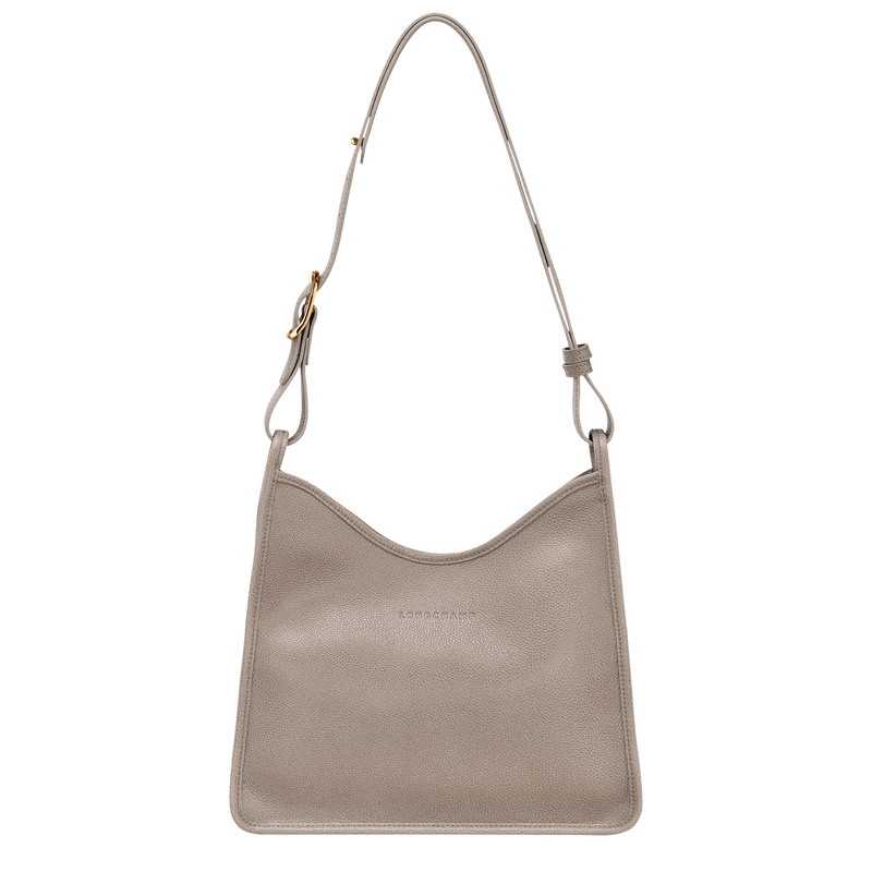 Bolsas De Ombro Longchamp Le Foulonné M Hobo bag Feminino Turtledove | LC-LRRH5074